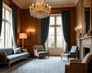 Villa classique, Parc Monceau à Paris